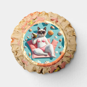 Beach themed party for Siamese Cat lovers  Reese's Peanut Butter Cups