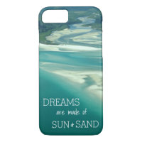 Beach Themed Phone Case with Ocean Background