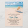 Beach Themed Retirement Lounge Chair Invitation