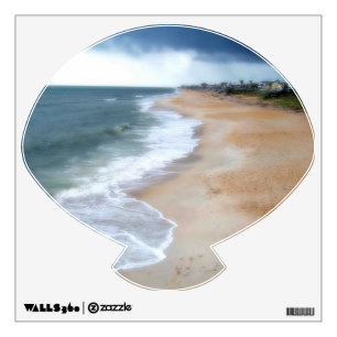 Beach Themed Seashell Stickers