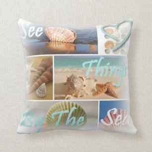 Beach Themed Throw Pillow