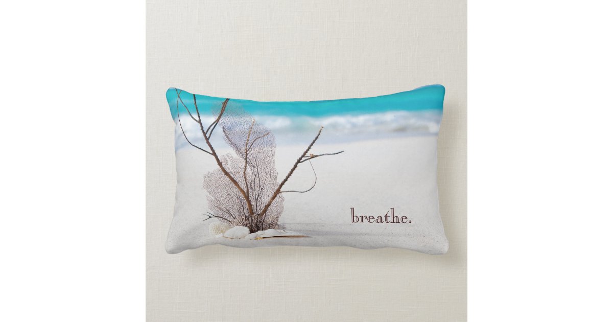 Beach Themed Throw Pillow