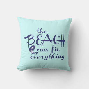 Beach Themed Throw Pillows