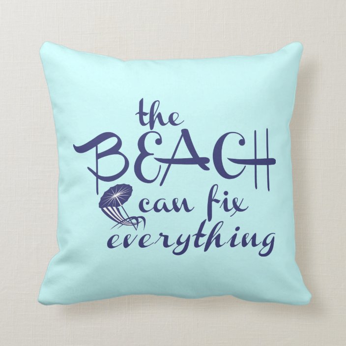 beach themed pillows