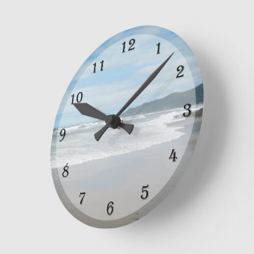 Beach Themed Wall Clock | Zazzle