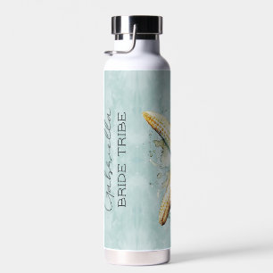Beach Themed Wedding Party Insulated  Water Bottle