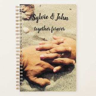 Beach Themed Wedding Planner Journal/Notebook