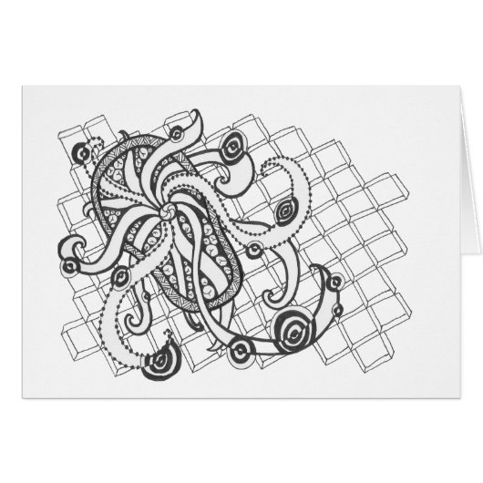 Beach Thong Swirls Cards (Front Horizontal)