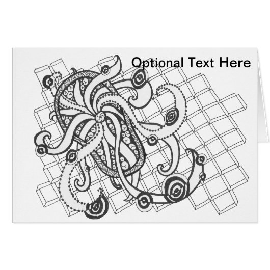 Beach Thong Swirls Cards (Front Horizontal)