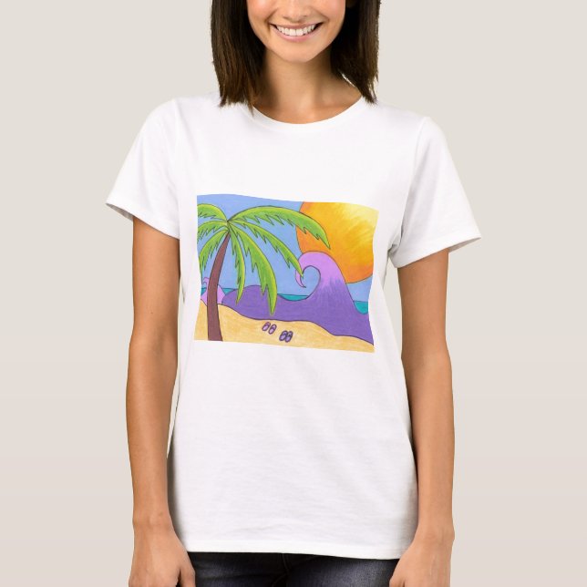 Beach Thoughts T-Shirt (Front)