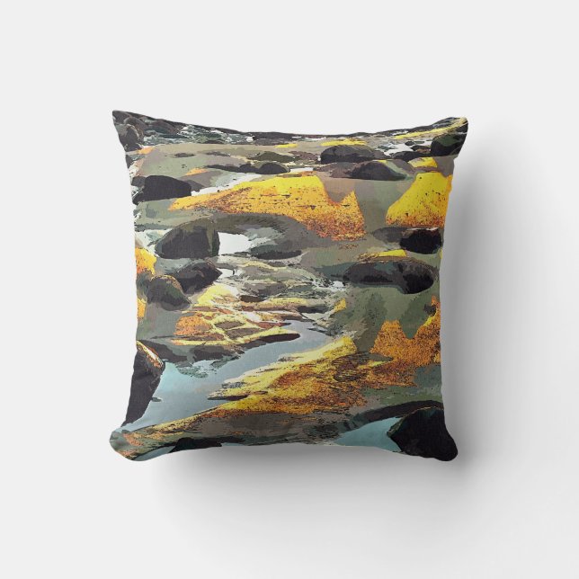 BEACH THROW PILLOW (Front)