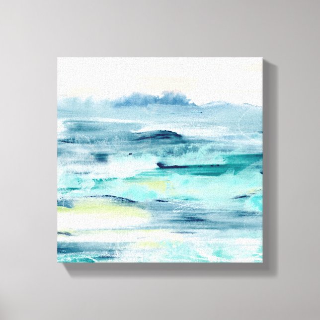 Beach Tides II Canvas Print (Front)