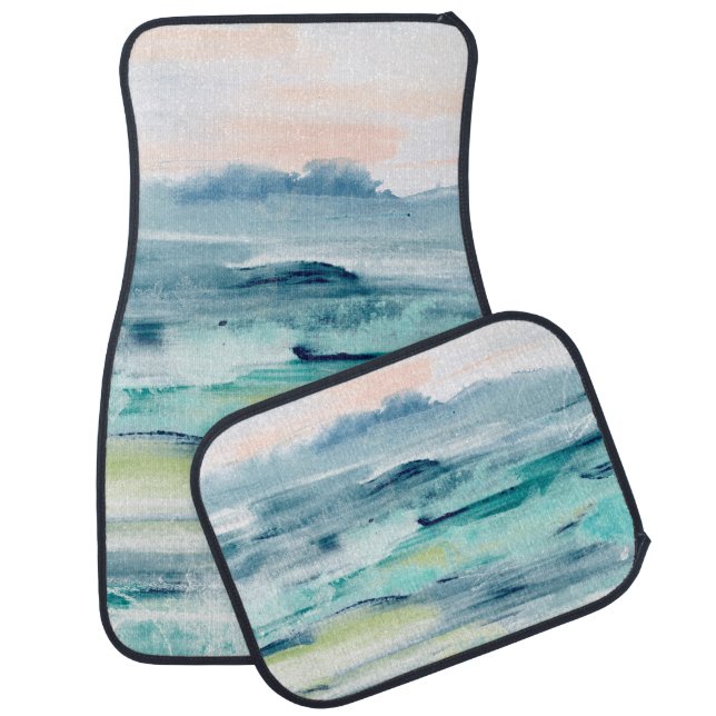 Beach Tides II Car Floor Mat (Set)