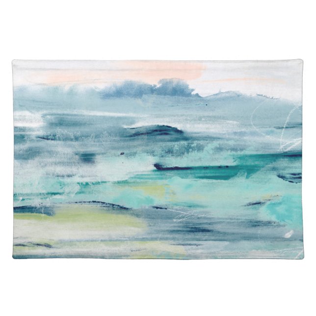 Beach Tides II Cloth Placemat (Front)