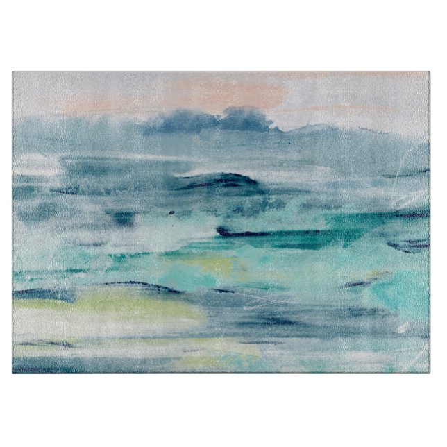 Beach Tides II Cutting Board (Front)