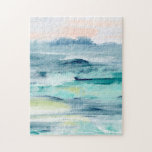 Beach Tides II Jigsaw Puzzle<br><div class="desc">Beach Tides II by June Erica Vess</div>