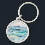 Beach Tides II Keychain<br><div class="desc">Beach Tides II by June Erica Vess</div>