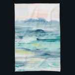 Beach Tides II Kitchen Towel<br><div class="desc">Beach Tides II by June Erica Vess</div>