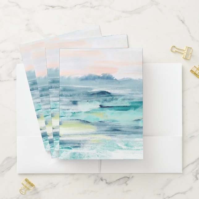 Beach Tides II Pocket Folder (In Situ)