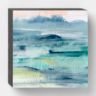 Beach Tides II Wooden Box Sign