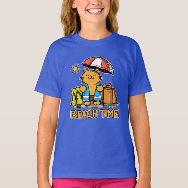 Beach Time 1 T-Shirt (Front)
