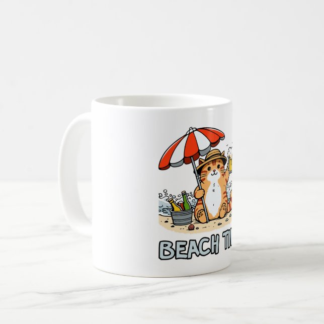 Beach Time 2 Coffee Mug (Front Left)