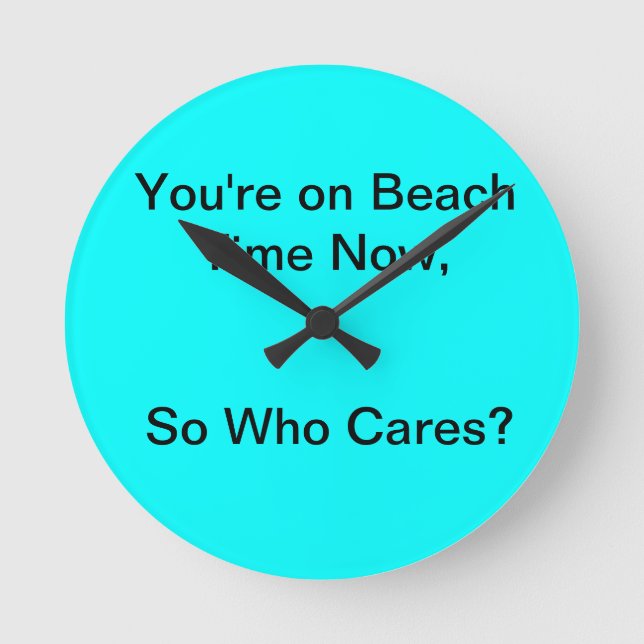 Beach Time Clock (Front)