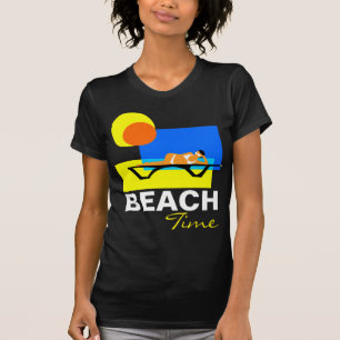 Beach Time funny customizable T-Shirt