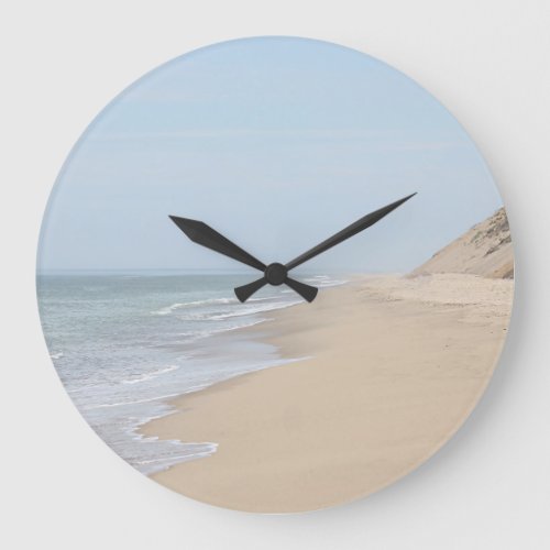 Beach time wall clock