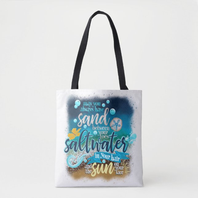 Beach Totebag Tote Bag (Front)