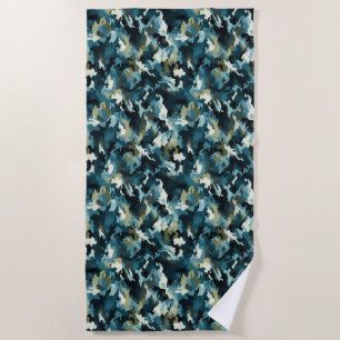 Beach Towel--Camo Print Towel