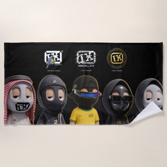 Beach Towel - IXGOLD COLLECTIVE 7.0 (Front)