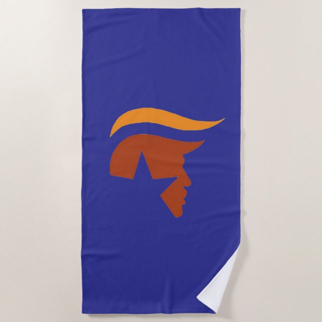 BEACH TOWEL - PATRIOTIC PROFILE (Front)