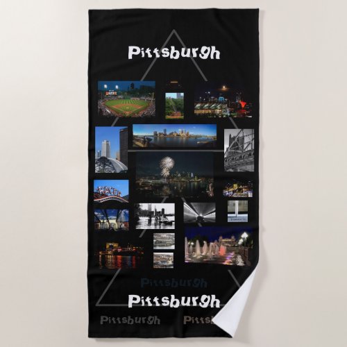 Beach Towel Pittsburgh Photo 