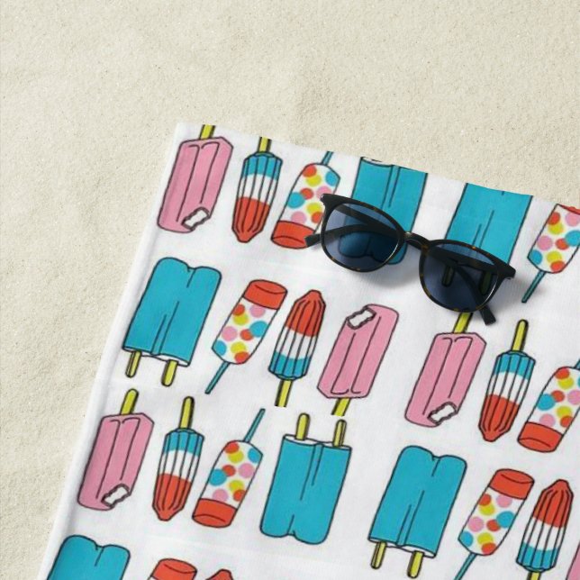 Beach Towel Popsicles  (In Situ)