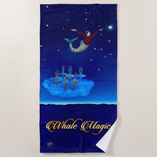 Beach Towel Pure Magic! Floating Ballerinas. . .