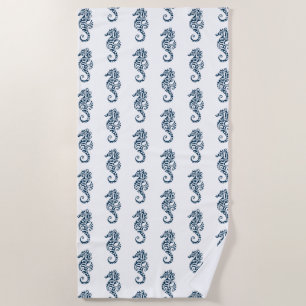 Beach Towel--Sea Horse Towel