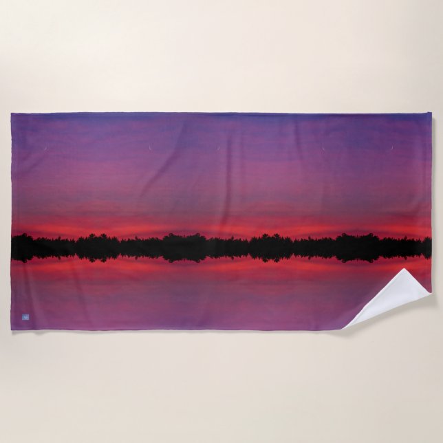 Beach Towel - SEPTEMBER SUNSET (Front)