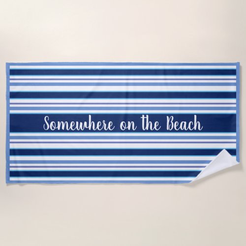 Beach towel Stripes_Somewhere On The Beach