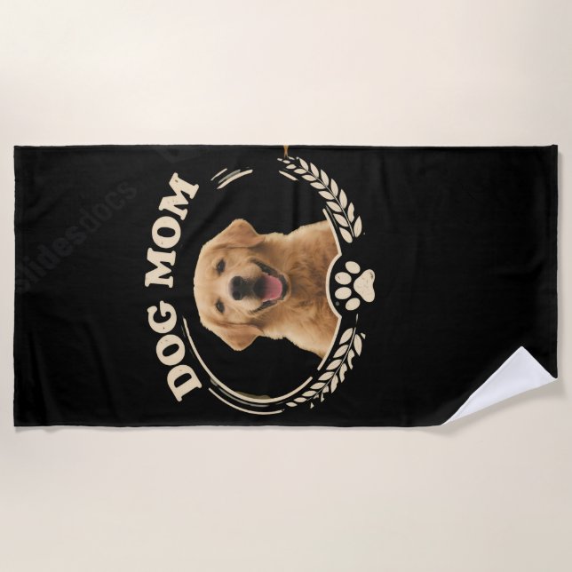 Beach Towel — Tropical Summer 2026 Design (Front)