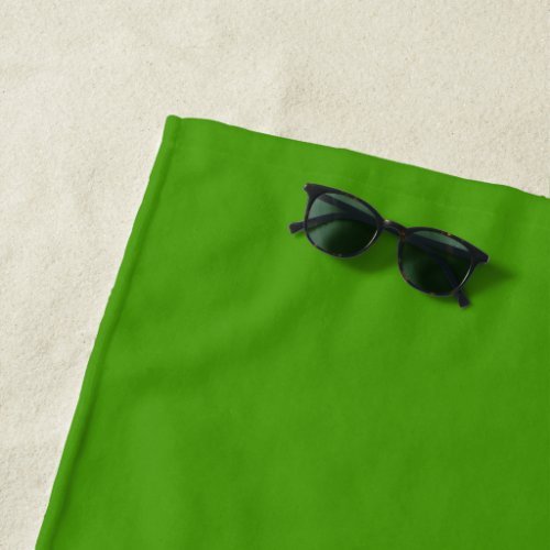 Beach Towel uni Green