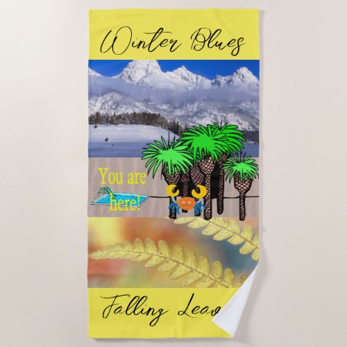 Beach Towel Winter Summer Fall You are here