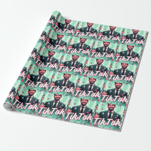 beach towel wrapping paper