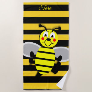 Beach towels Bumblebee