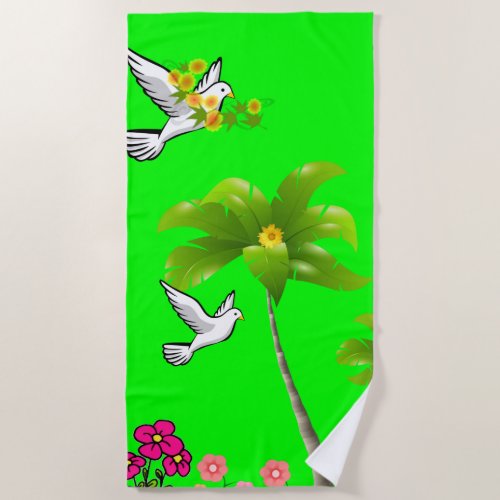 Beach towels Palm Tree