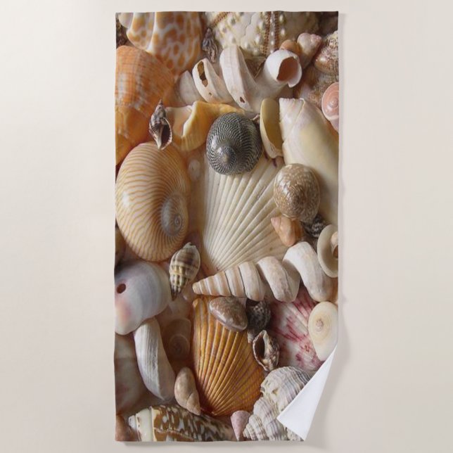 Beach towels Seashells (Front)