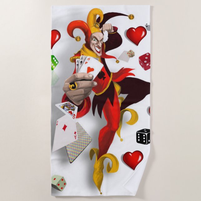 Beach towels Valentine's (Front)