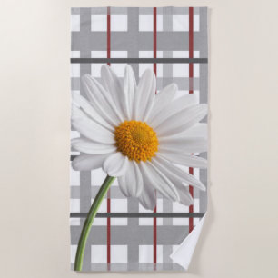 Beach towels White Daisy