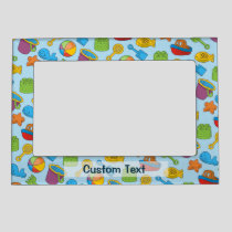 Beach Toys Icons Magnetic Frame