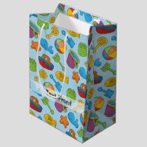 Beach Toys Icons Medium Gift Bag